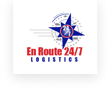 Logo for En Route 24/7 Logistics.